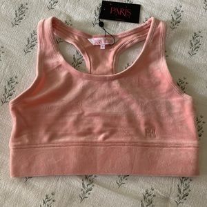 Paris Hilton Pink Sports Bra